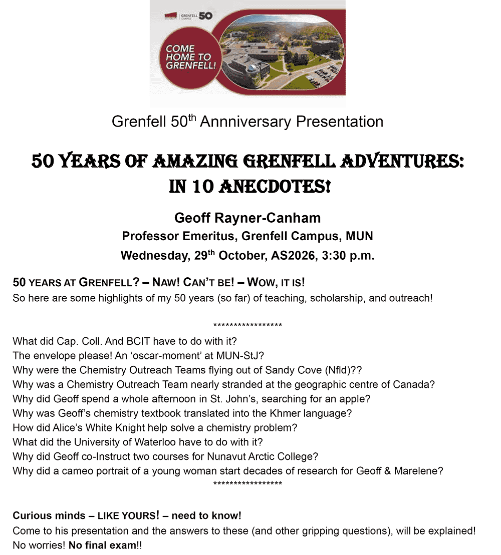 50 years of amazing Grenfell stories